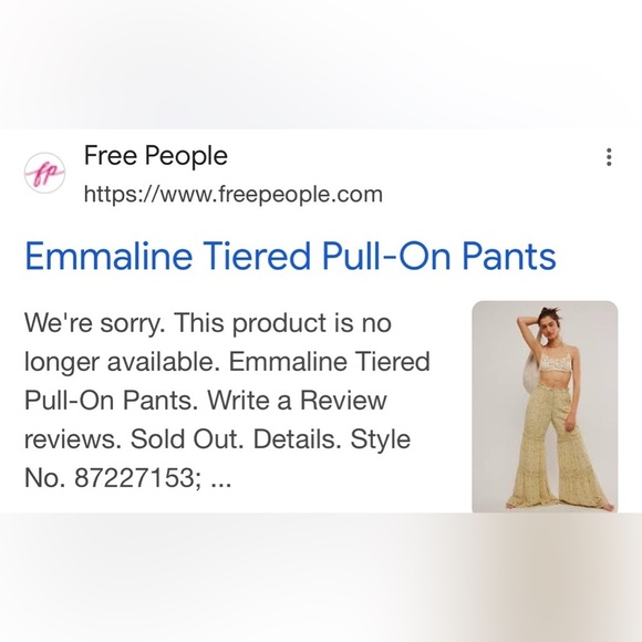 NWT! $148 Free People Emmaline Floral tiered Wide Leg Pant yellow & brown SZ XS - Picture 12 of 12